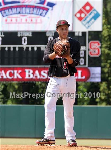 Thumbnail 3 in Graham vs. East Rutherford (NCHSAA 2A Final - Game 2) photogallery.