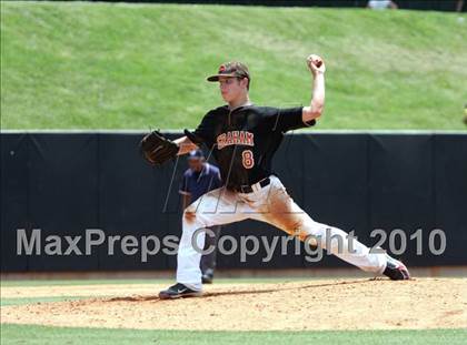 Thumbnail 3 in Graham vs. East Rutherford (NCHSAA 2A Final - Game 2) photogallery.