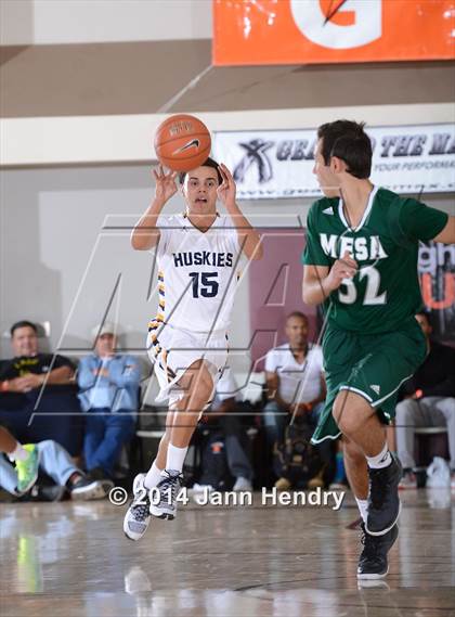 Thumbnail 2 in Murrieta Mesa vs JW North (MaxPreps Holiday Classic) photogallery.