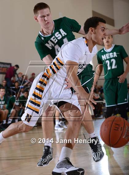 Thumbnail 1 in Murrieta Mesa vs JW North (MaxPreps Holiday Classic) photogallery.