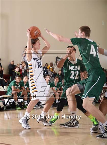 Thumbnail 3 in Murrieta Mesa vs JW North (MaxPreps Holiday Classic) photogallery.