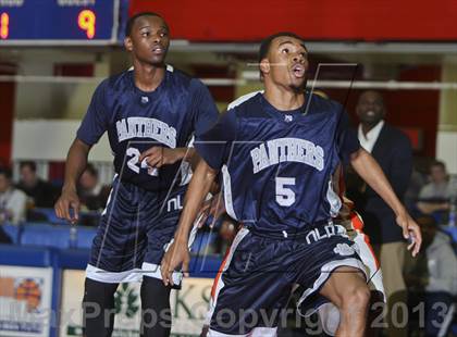 Thumbnail 3 in Bedford Academy vs Spring Valley (Slam Dunk Tournament) photogallery.