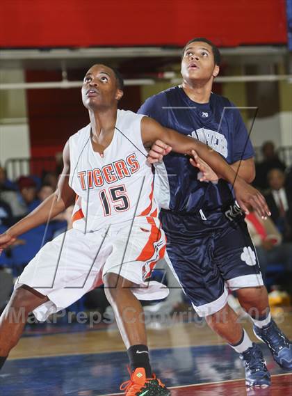 Thumbnail 1 in Bedford Academy vs Spring Valley (Slam Dunk Tournament) photogallery.