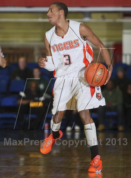 Thumbnail 1 in Bedford Academy vs Spring Valley (Slam Dunk Tournament) photogallery.