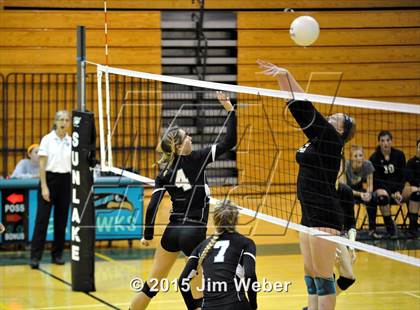 Thumbnail 1 in Mitchell @ Sunlake (FHSAA 6A Regional Semifinal Playoff) photogallery.