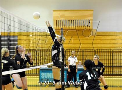 Thumbnail 3 in Mitchell @ Sunlake (FHSAA 6A Regional Semifinal Playoff) photogallery.