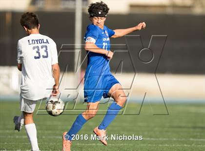 Thumbnail 1 in Loyola vs. Los Alamitos (CIF Division 1 Regional Semifinal) photogallery.