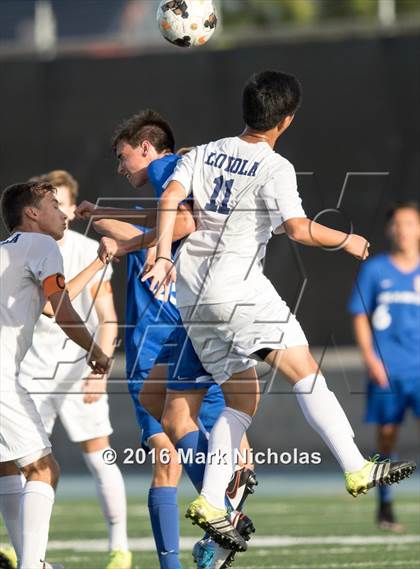 Thumbnail 1 in Loyola vs. Los Alamitos (CIF Division 1 Regional Semifinal) photogallery.