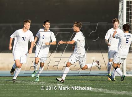 Thumbnail 1 in Loyola vs. Los Alamitos (CIF Division 1 Regional Semifinal) photogallery.
