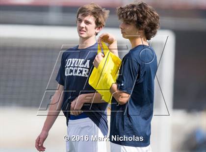 Thumbnail 3 in Loyola vs. Los Alamitos (CIF Division 1 Regional Semifinal) photogallery.