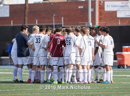 Thumbnail 2 in Loyola vs. Los Alamitos (CIF Division 1 Regional Semifinal) photogallery.