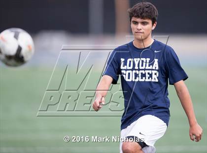 Thumbnail 2 in Loyola vs. Los Alamitos (CIF Division 1 Regional Semifinal) photogallery.