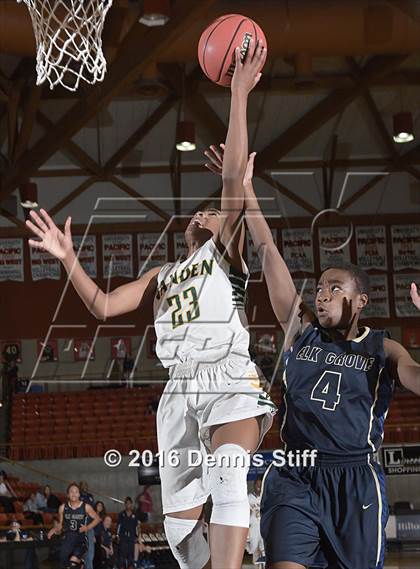 Thumbnail 2 in Vanden vs. Elk Grove (CIF SJS D2 Semifinal) photogallery.