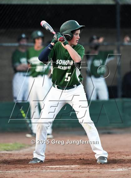Thumbnail 2 in St. Vincent de Paul vs. Sonoma Academy (NCL II Championship) photogallery.