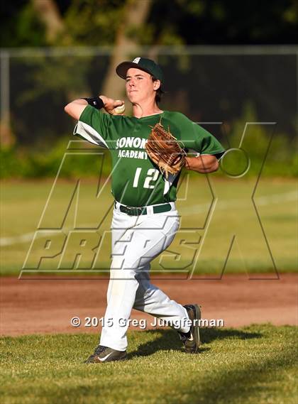Thumbnail 2 in St. Vincent de Paul vs. Sonoma Academy (NCL II Championship) photogallery.