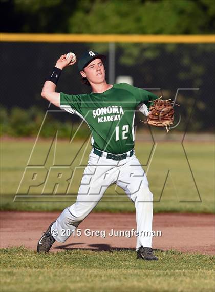 Thumbnail 2 in St. Vincent de Paul vs. Sonoma Academy (NCL II Championship) photogallery.