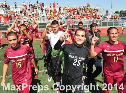 Thumbnail 2 in Royal vs. Southwest (CIF SoCal Regional D2 Final) photogallery.