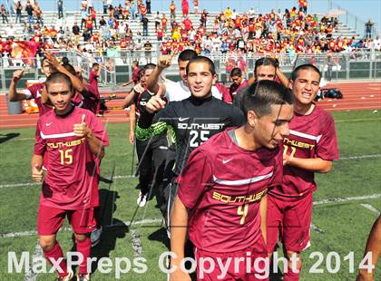 Thumbnail 1 in Royal vs. Southwest (CIF SoCal Regional D2 Final) photogallery.