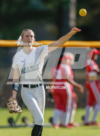 Thumbnail 3 in Strong Rock Christian vs. Calvary Christian (GIAA 4A Final) photogallery.