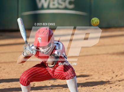 Thumbnail 3 in Strong Rock Christian vs. Calvary Christian (GIAA 4A Final) photogallery.