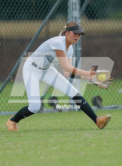 Thumbnail 2 in Strong Rock Christian vs. Calvary Christian (GIAA 4A Final) photogallery.