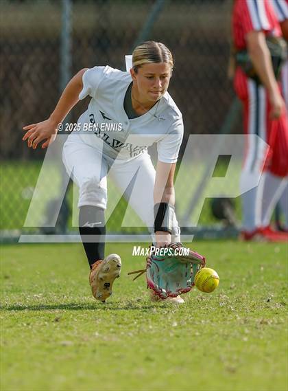 Thumbnail 2 in Strong Rock Christian vs. Calvary Christian (GIAA 4A Final) photogallery.