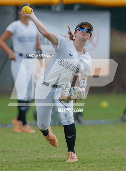 Thumbnail 3 in Strong Rock Christian vs. Calvary Christian (GIAA 4A Final) photogallery.
