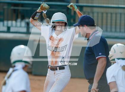 Thumbnail 3 in Strong Rock Christian vs. Calvary Christian (GIAA 4A Final) photogallery.