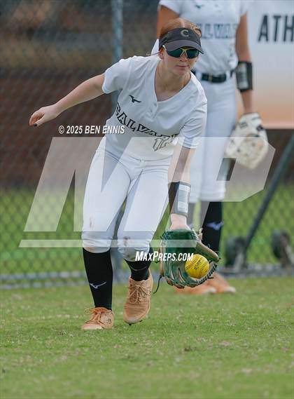 Thumbnail 2 in Strong Rock Christian vs. Calvary Christian (GIAA 4A Final) photogallery.