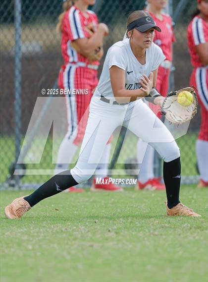 Thumbnail 2 in Strong Rock Christian vs. Calvary Christian (GIAA 4A Final) photogallery.
