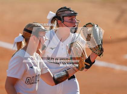 Thumbnail 2 in Strong Rock Christian vs. Calvary Christian (GIAA 4A Final) photogallery.