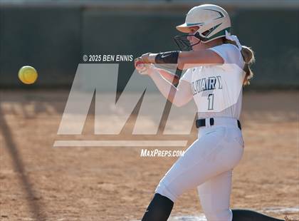 Thumbnail 2 in Strong Rock Christian vs. Calvary Christian (GIAA 4A Final) photogallery.