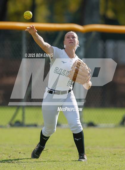 Thumbnail 3 in Strong Rock Christian vs. Calvary Christian (GIAA 4A Final) photogallery.