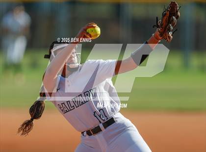 Thumbnail 3 in Strong Rock Christian vs. Calvary Christian (GIAA 4A Final) photogallery.
