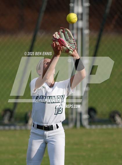 Thumbnail 3 in Strong Rock Christian vs. Calvary Christian (GIAA 4A Final) photogallery.
