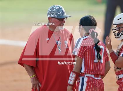 Thumbnail 2 in Strong Rock Christian vs. Calvary Christian (GIAA 4A Final) photogallery.