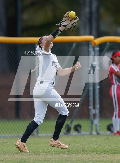 Thumbnail 2 in Strong Rock Christian vs. Calvary Christian (GIAA 4A Final) photogallery.