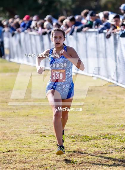 Thumbnail 2 in CIF Central Section Cross Country Championships (Girls D2 Race) photogallery.