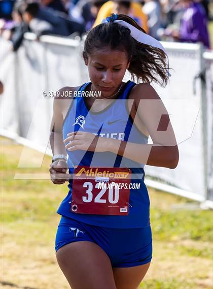 Thumbnail 2 in CIF Central Section Cross Country Championships (Girls D2 Race) photogallery.