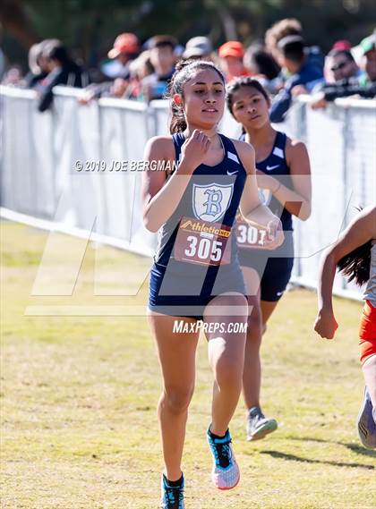 Thumbnail 3 in CIF Central Section Cross Country Championships (Girls D2 Race) photogallery.
