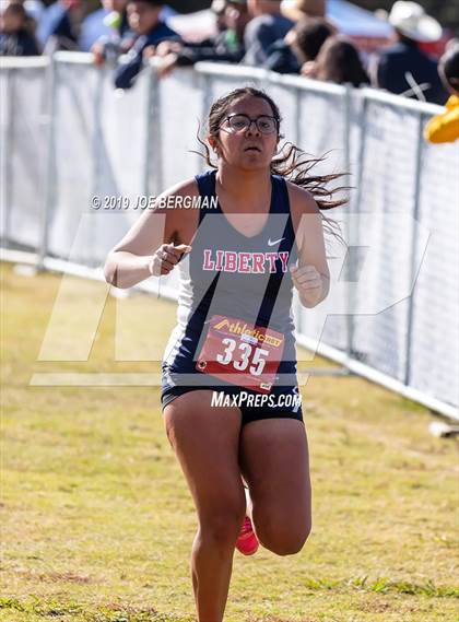Thumbnail 3 in CIF Central Section Cross Country Championships (Girls D2 Race) photogallery.
