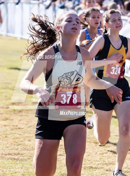 Thumbnail 1 in CIF Central Section Cross Country Championships (Girls D2 Race) photogallery.