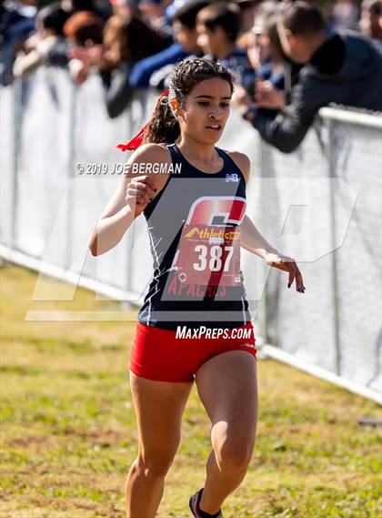 Thumbnail 3 in CIF Central Section Cross Country Championships (Girls D2 Race) photogallery.