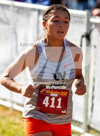 Thumbnail 1 in CIF Central Section Cross Country Championships (Girls D2 Race) photogallery.