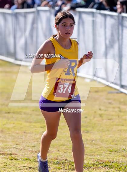 Thumbnail 1 in CIF Central Section Cross Country Championships (Girls D2 Race) photogallery.
