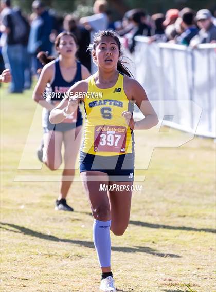 Thumbnail 1 in CIF Central Section Cross Country Championships (Girls D2 Race) photogallery.
