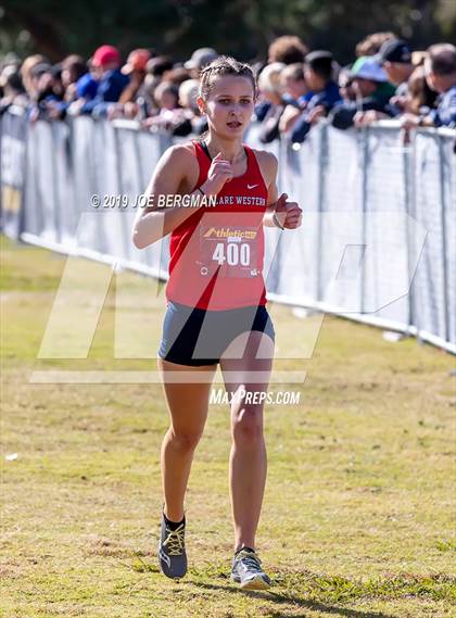 Thumbnail 3 in CIF Central Section Cross Country Championships (Girls D2 Race) photogallery.