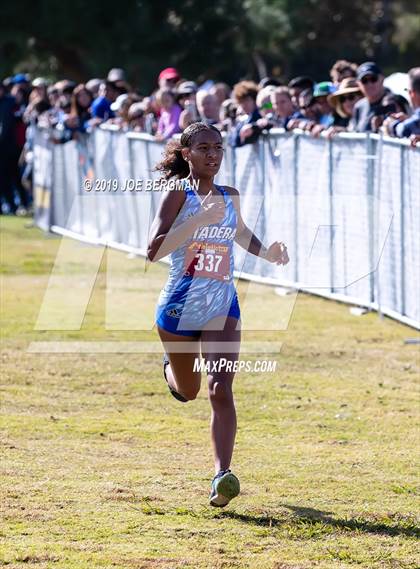 Thumbnail 2 in CIF Central Section Cross Country Championships (Girls D2 Race) photogallery.