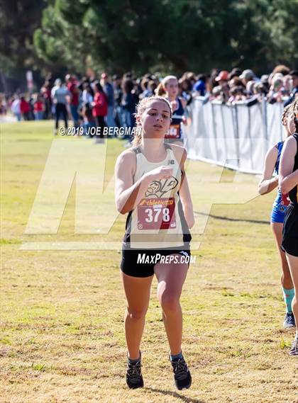 Thumbnail 3 in CIF Central Section Cross Country Championships (Girls D2 Race) photogallery.