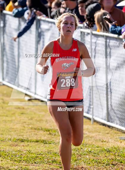 Thumbnail 3 in CIF Central Section Cross Country Championships (Girls D2 Race) photogallery.